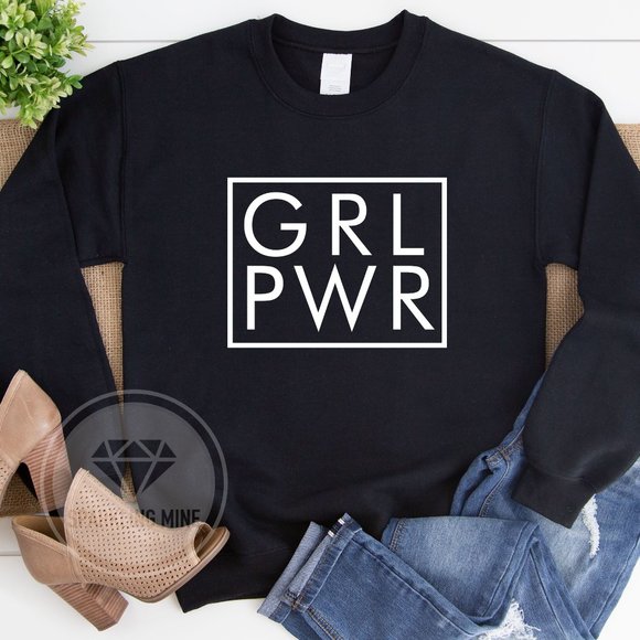 GRL PWR Unisex Graphic Sweatshirt
